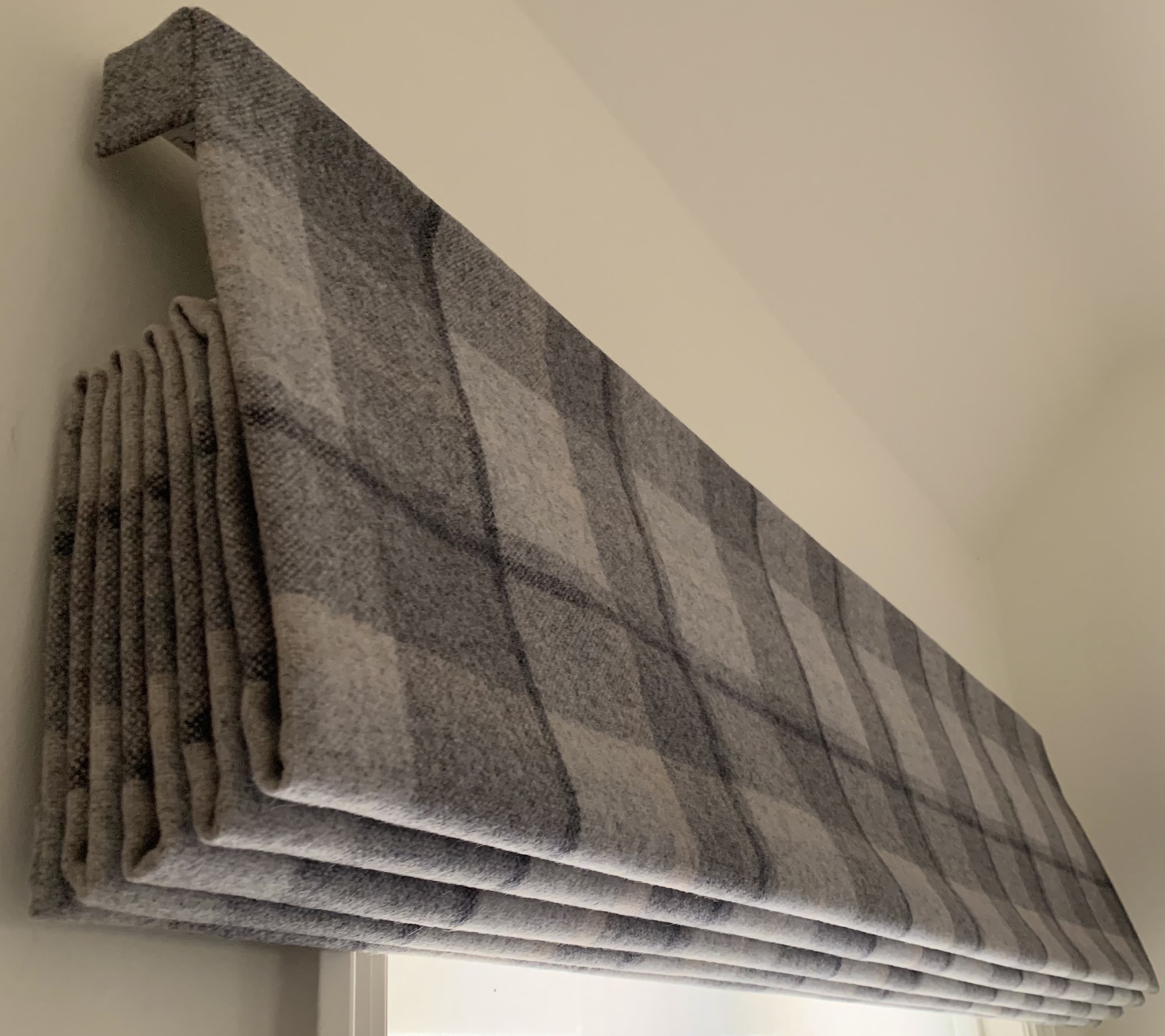 Pattern Placement for Roman Blinds and Curtains